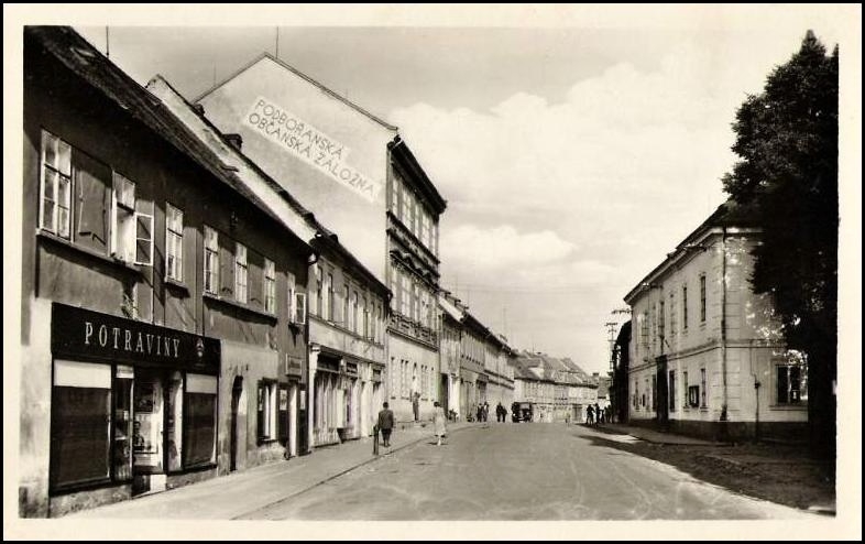 Podbořany 1952